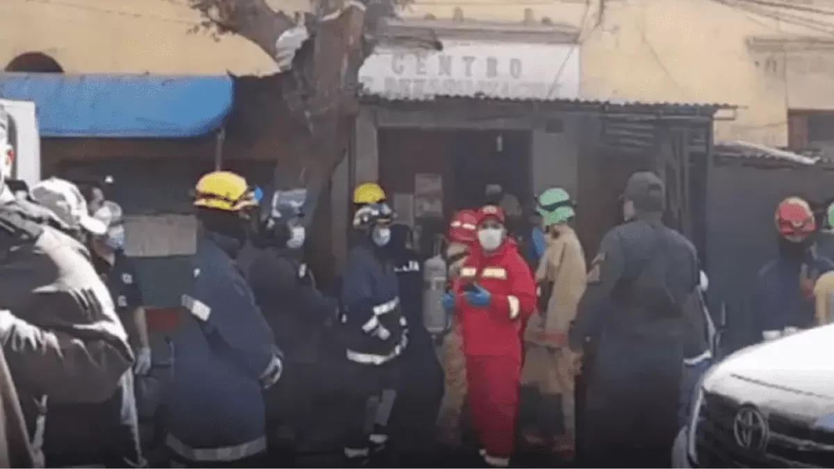 Incendio en el Centro de Detención San Sebastián de Cochabamba, Bolivia.