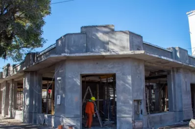 Avanza la obra de recuperación del mercado de Tafí Viejo