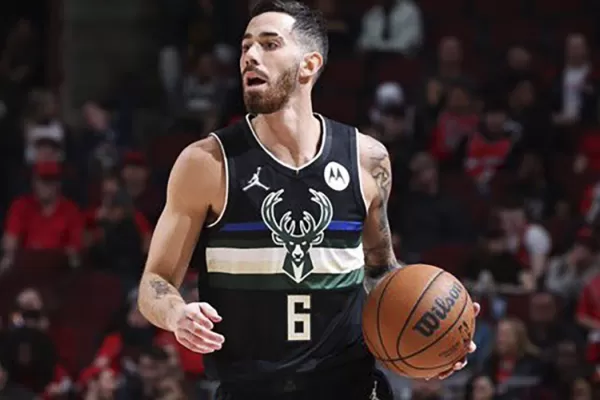 NBA: Luca Vildoza quedó fuera de los Milwaukee Bucks