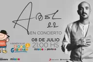 El show de Abel Pintos en Concierto será transmitido en vivo por TV