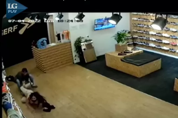 Detuvieron al autor del violento robo del local de zapatillas de Yerba Buena