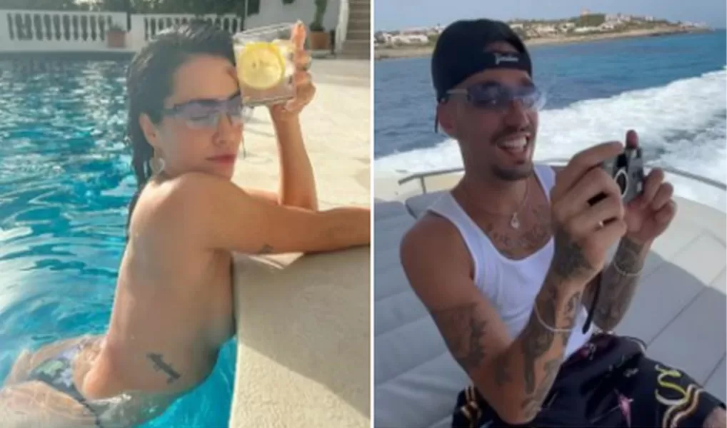 Lali Espósito de vacaciones en las playas de Europa.