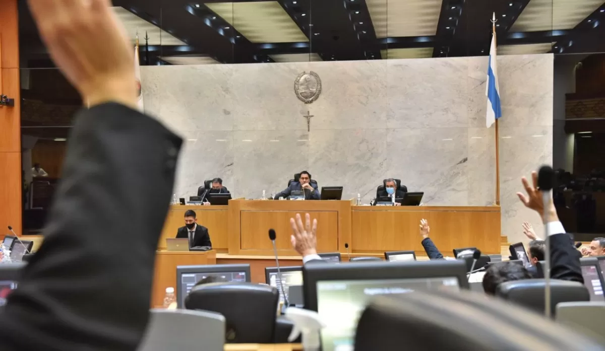 EN SESIÓN. Foto de Prensa Legislatura de Tucumán