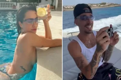 ¿Lali Espósito de novia con un famoso rapero?