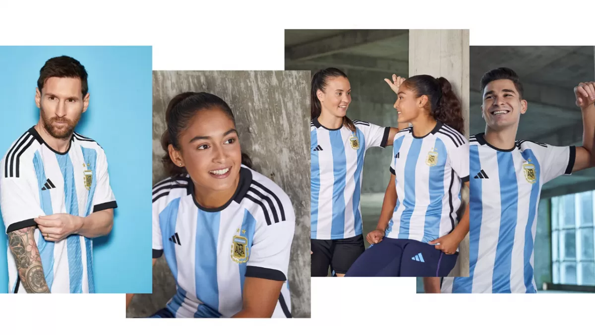 Nueva camiseta de la seleccion argentina