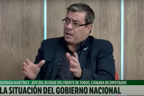 El titular del bloque del FdT en Diputados le quitó dimensión a la pelea Alberto-Cristina