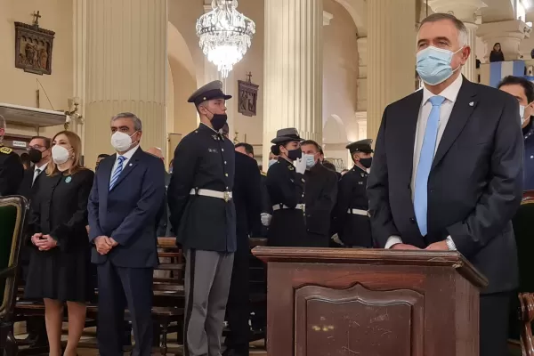 El cálido saludo entre Jaldo, Manzur y Alfaro