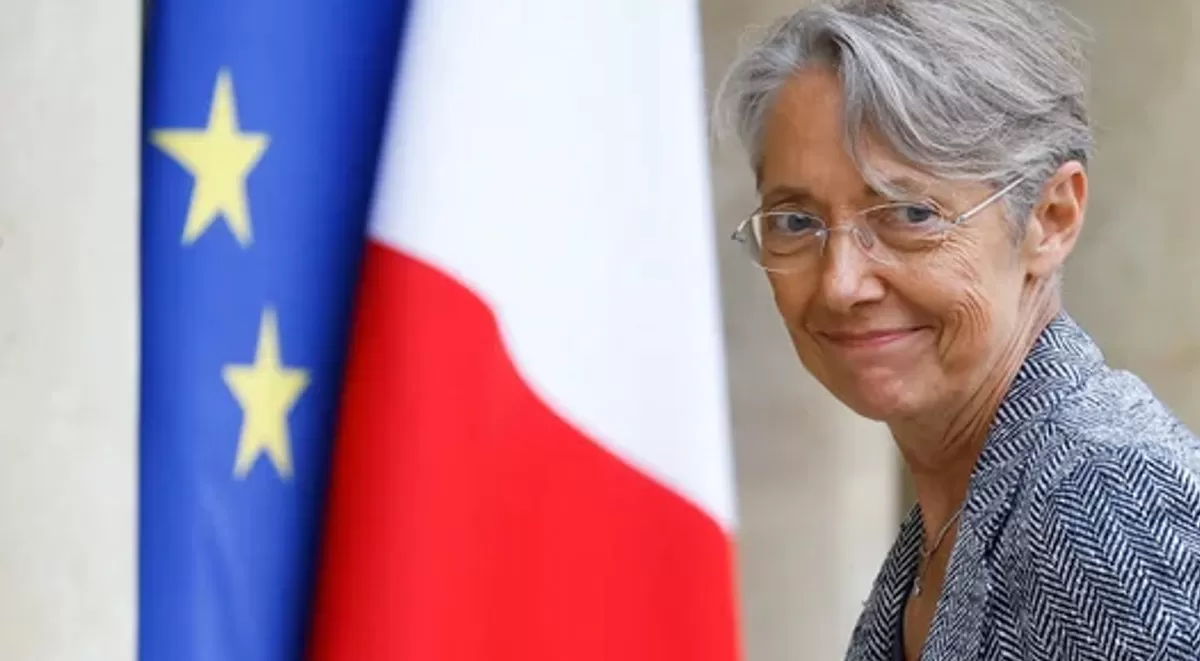 Elisabeth Borne, primera ministra de Francia. Foto de Reuters.
