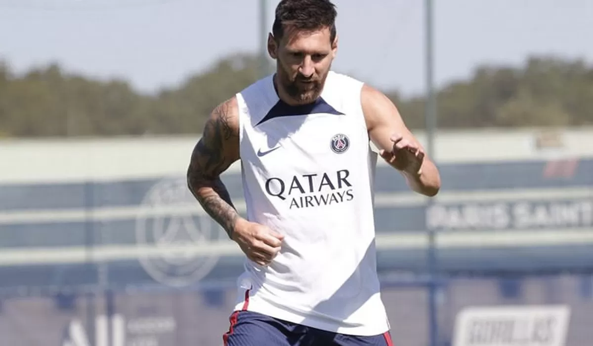 Lionel Messi, en Japón con PSG.