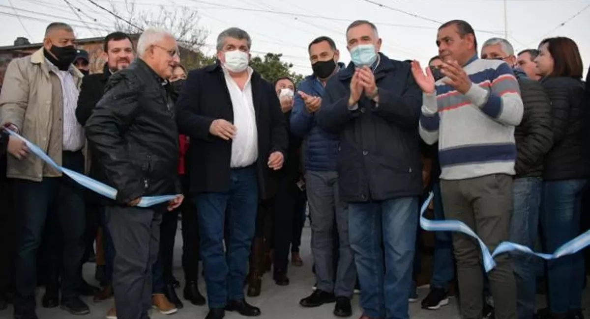 Inauguraron obras de pavimento e iluminación en el barrio San Martín