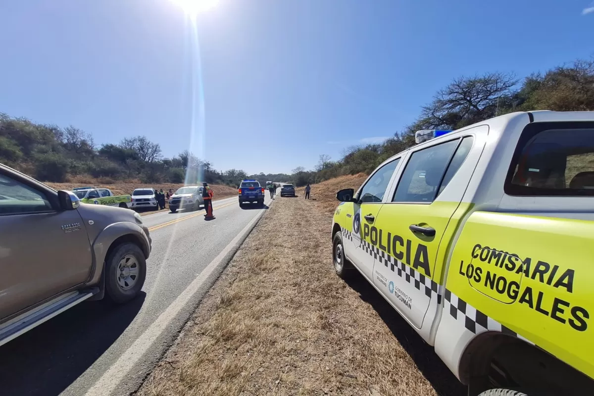 Operativo en la ruta 9. LA GACETA / FOTOS DE JUAN PABLO SÁNCHEZ NOLI