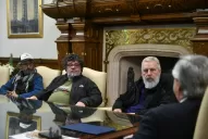 Alberto Fernández buscó calmar a las organizaciones sociales por los allanamientos