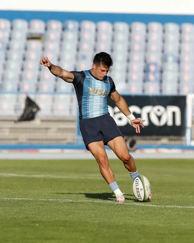 RITMO DE COMPETENCIA. Albornoz viene de jugar con Argentina XV en la gira por Europa. 