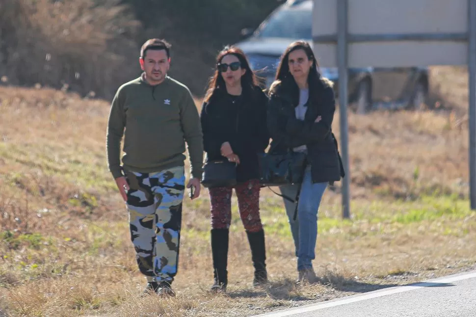 EL PEOR FINAL. Los hijos reconocieron el cuerpo de Mohamed. la gaceta / Foto de Juan Pablo Sánchez Noli