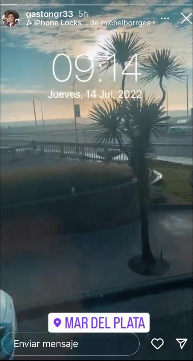 Fotos: los jugadores de Atlético pasearon por la playa en Mar del Plata antes del partido