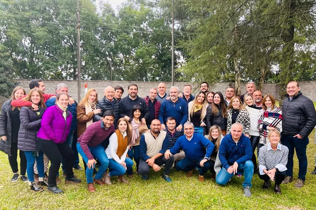 Germán Alfaro recibió a la conducción del PRO 