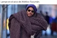 El look del arquero de Atlético Tucumán sigue dando que hablar: mirá los memes
