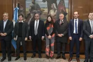 Jaldo y otros gobernadores se reunieron con Batakis para darle apoyo político