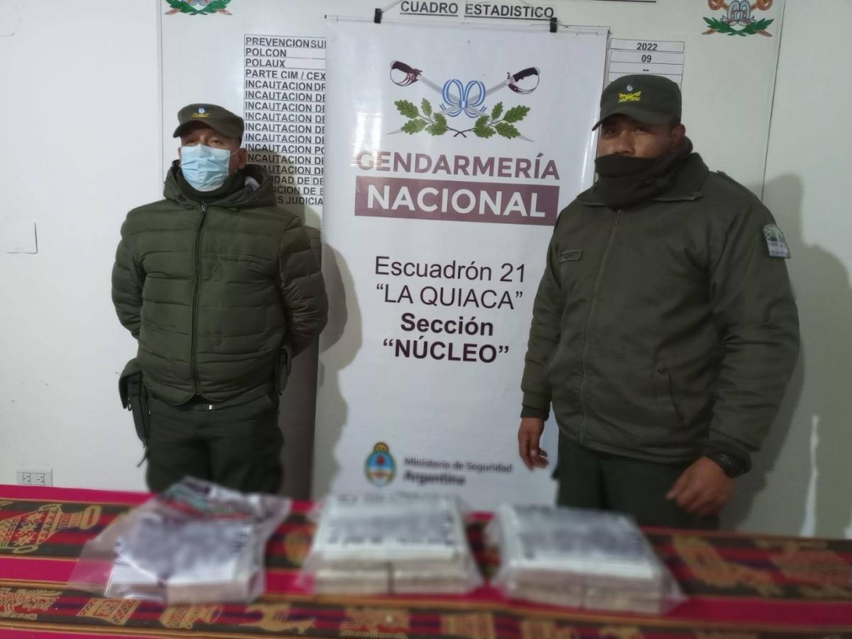 Foto tomada de Gendarmería Nacional.