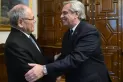 Alberto Fernández recibió al titular del Centro Mundial para la Memoria del Holocausto