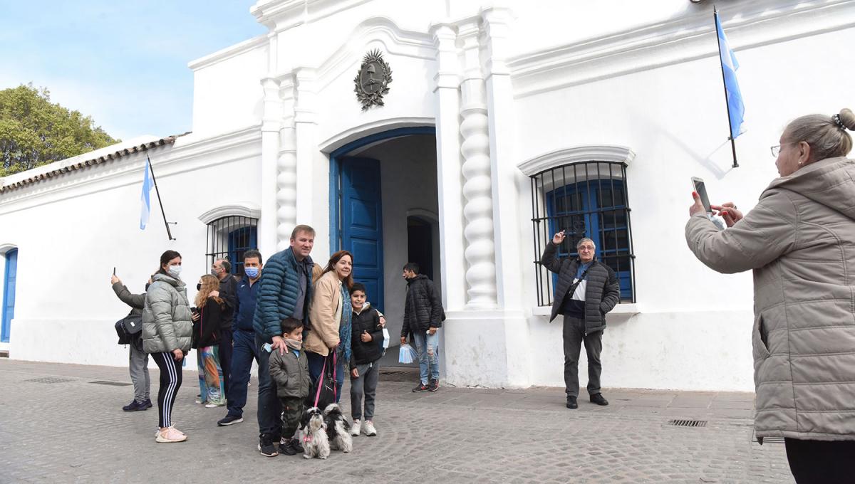 Llegaron desde Posadas para disfrutar de las vacaciones de invierno en familia.