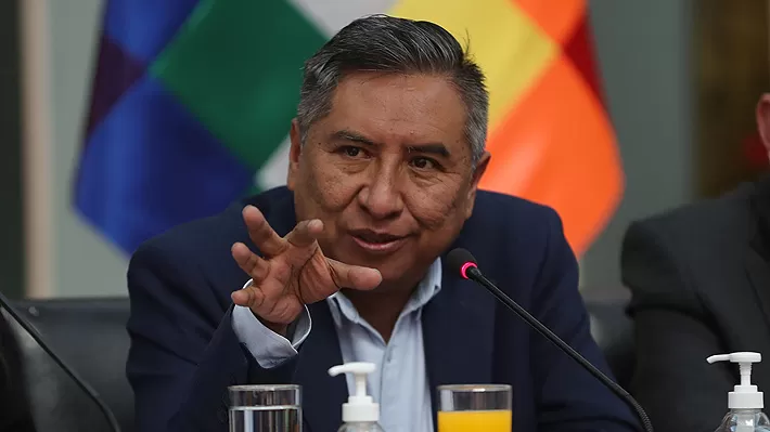 El canciller boliviano Rogelio Mayta.