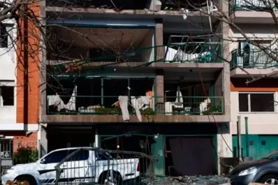 Fuerte explosión en un edificio en Montevideo: hay 8 heridos