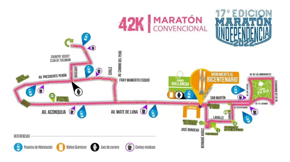 Maratón Independencia: Hay carrera, hay fiesta