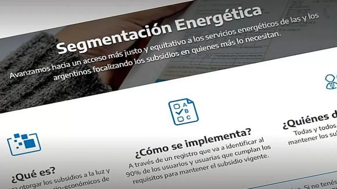 Subsidios de luz y gas: últimos días para inscribirse