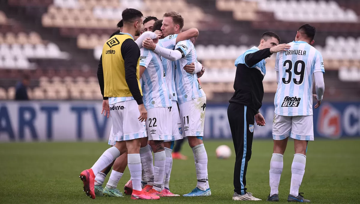 SE HIZO COSTUMBRE. Atlético lleva cinco victorias consecutivas en el torneo.