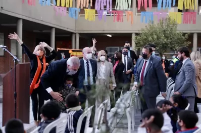 “Los chicos tienen que estar más tiempo en la escuela, enfatizó Perczyk