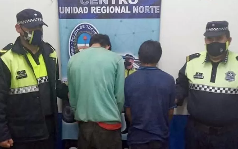 TAFÍ VIEJO. Los ladrones no llegaron lejos con los elementos robados. 