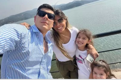 Fotos: Lampe dejó la “bufanda” y aprovechó el calor para visitar El Cadillal en familia