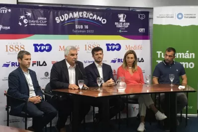 Se presentó en Tucumán el Sudamericano Sub-16 de tenis