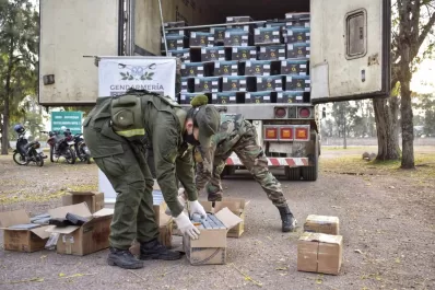 Un perro adiestrado posibilitó el hallazgo de 105 kilos de cocaína en un cargamento de bananas