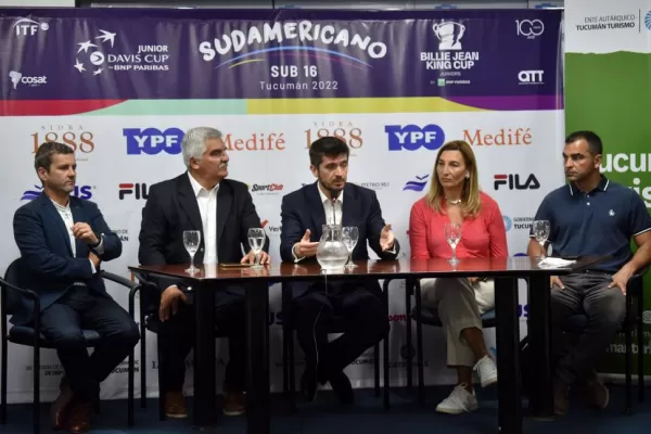 Campeonato Sudamericano Sub-16 de tenis: de chicos y de grandes