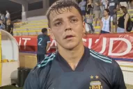 Preocupación en Atlético: Maestro Puch salió con una molestia física en el Sub 20