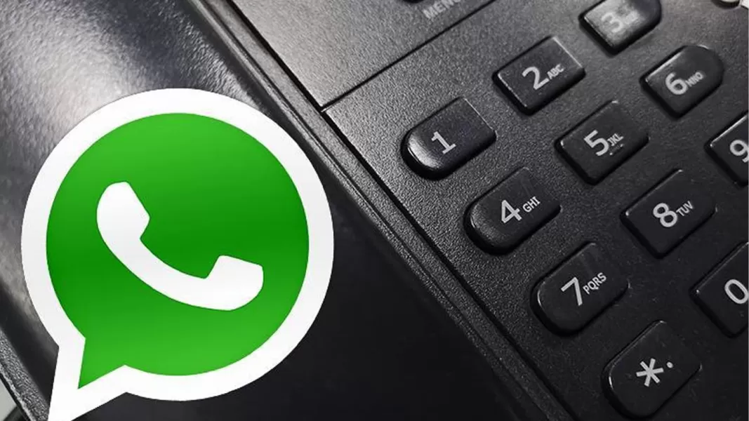 ¿Cómo usar WhatsApp desde un teléfono fijo?