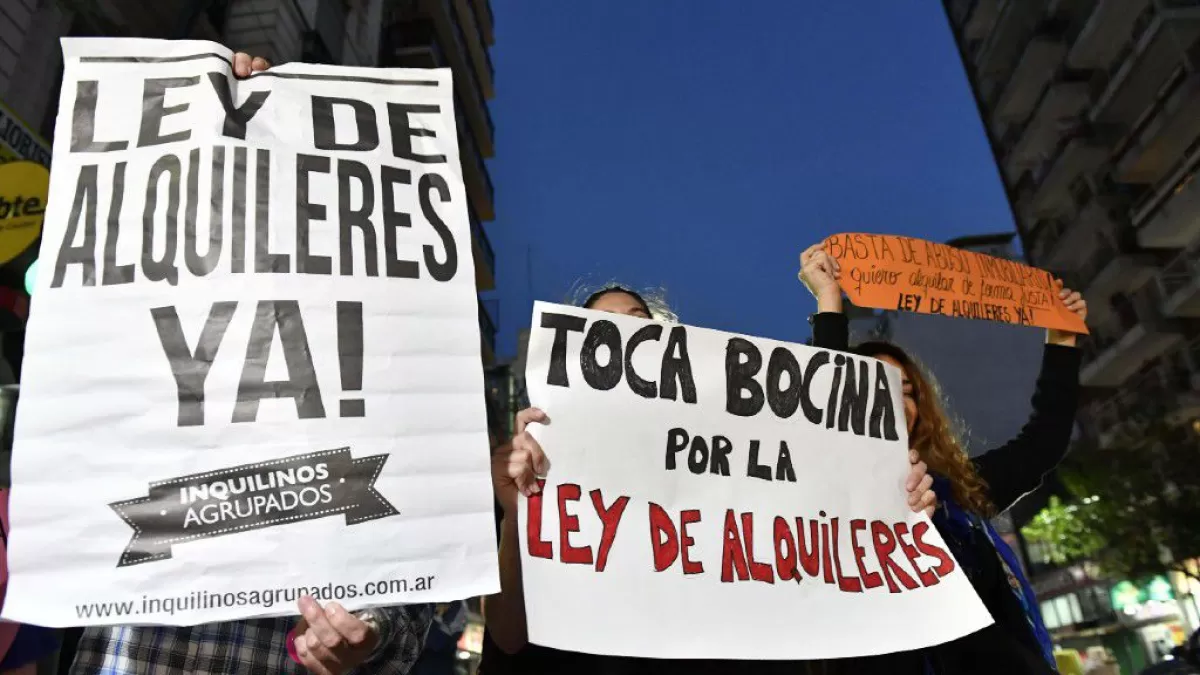 El Congreso sigue sin modificar la Ley de Alquileres.