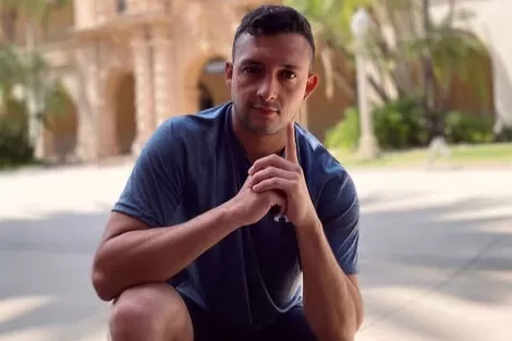 RECUPERACIÓN. Gallardo ya puede responder y está despierto.   