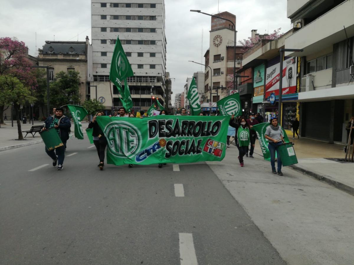 MARCHA DE CTA-MINISTERIO DE DESARROLLO SOCIAL