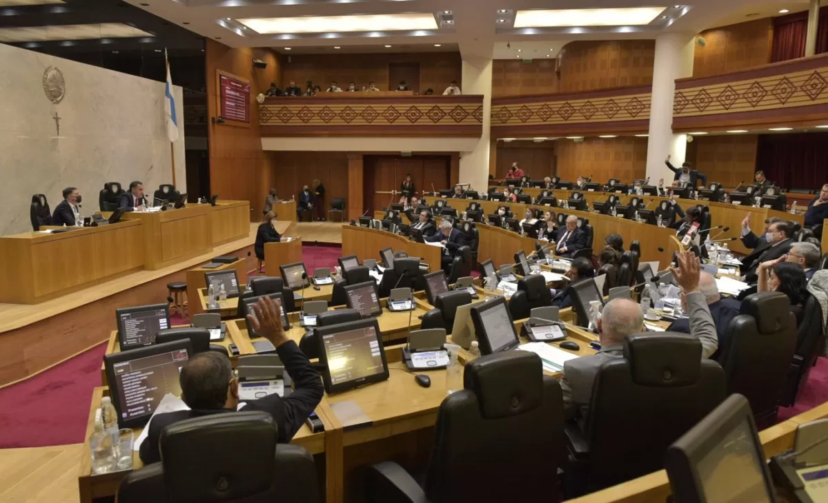 Sesión. FOTO PRENSA LEGISLATURA