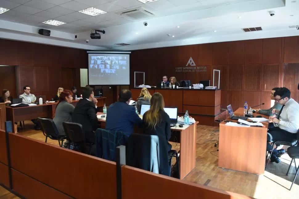 AUDIENCIA. Fueron llamados a declarar 48 testigos al juicio en contra de Facundo Guerrero. la gaceta / foto de Analía Jaramillo