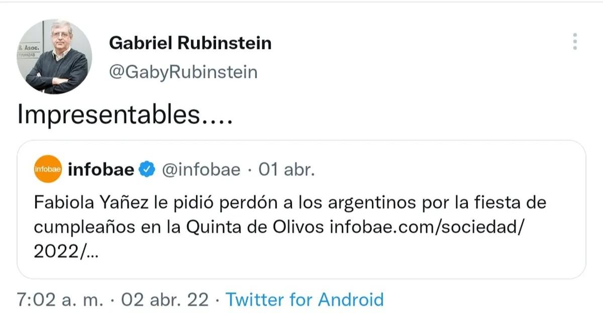 Los duros posteos contra el kirchnerismo de Rubinstein, el nuevo viceministro de Economía