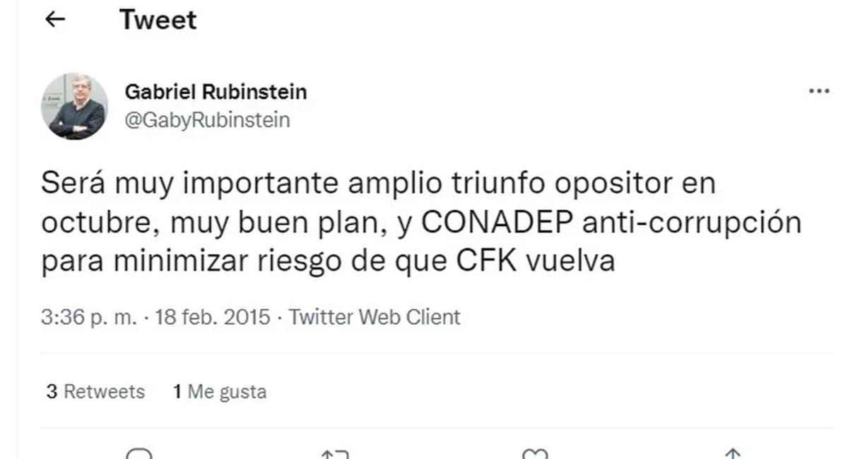 Los duros posteos contra el kirchnerismo de Rubinstein, el nuevo viceministro de Economía