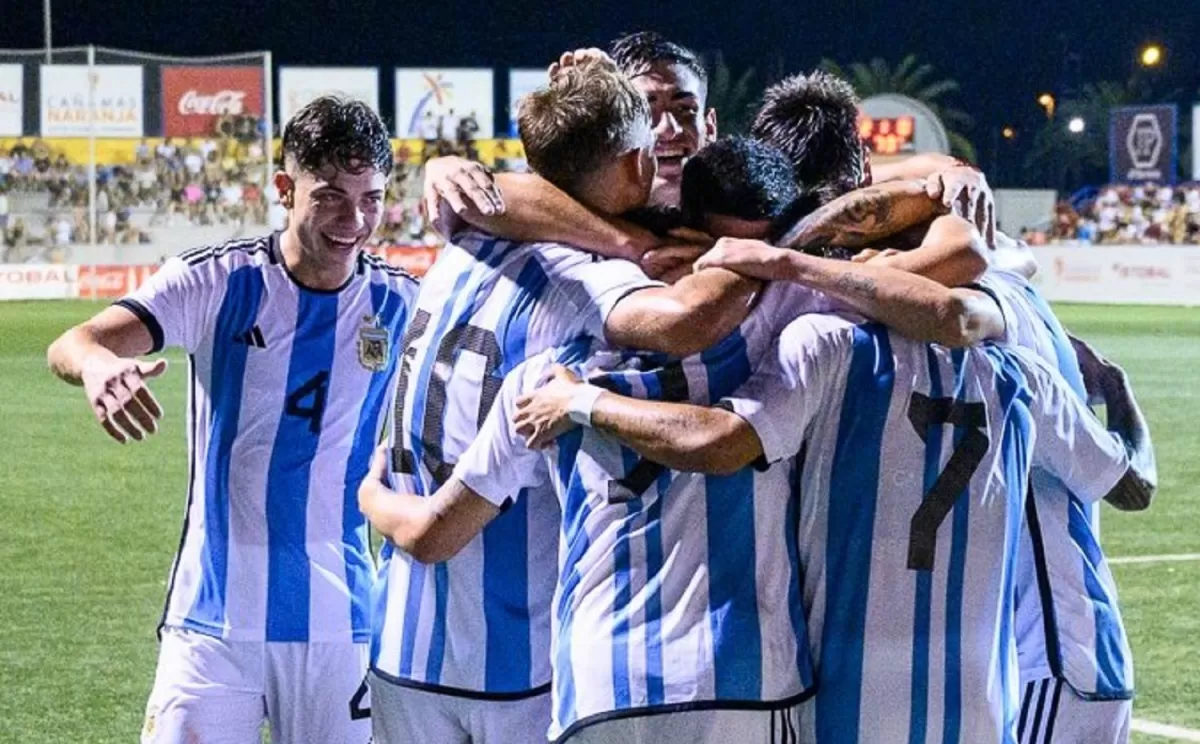 Con Maestro Puch como figura, el Sub-20 de Argentina se coronó en España