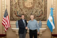 Massa almorzó con el embajador norteamericano y preparó la agenda para Washington