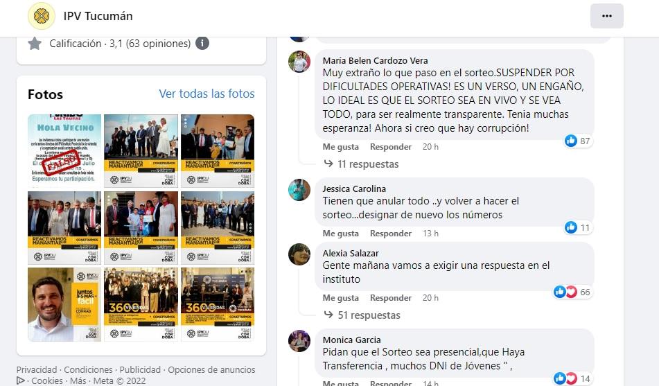 Protesta fuera del Instituto de la Vivienda por el fallido sorteo de casas: Que sea transparente