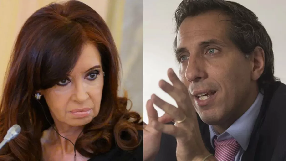 CRISTINA KIRCHNER Y DIEGO LUCIANI. La vicepresidenta está imputada en la causa. El fiscal pidió una dura condena en su contra. Foto de Archivo