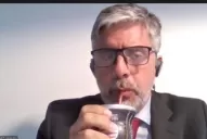 Juicio contra Cristina: Uriburu apareció en el juicio con el escudo del equipo que comparte con Luciani